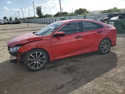 Salvage cars for sale at Miami, FL auction: 2021 Honda Civic Sport