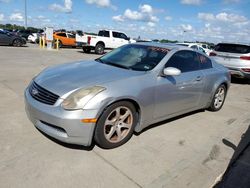 Carros salvage para piezas a la venta en subasta: 2004 Infiniti G35