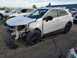 Salvage cars for sale at Woodhaven, MI auction: 2020 Mitsubishi Eclipse Cross LE