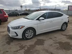 Vehiculos salvage en venta de Copart Chicago Heights, IL: 2017 Hyundai Elantra SE