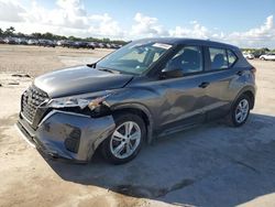 Salvage cars for sale at Homestead, FL auction: 2021 Nissan Kicks S