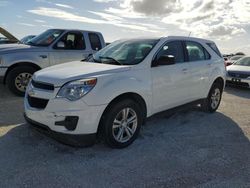 Salvage cars for sale at Arcadia, FL auction: 2014 Chevrolet Equinox LS