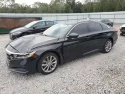 Salvage cars for sale from Copart Augusta, GA: 2021 Honda Accord LX