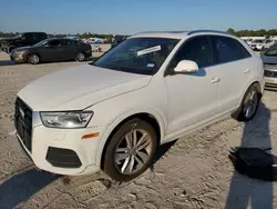 Salvage cars for sale at Houston, TX auction: 2017 Audi Q3 Premium Plus