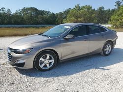 Salvage cars for sale at Houston, TX auction: 2022 Chevrolet Malibu LS