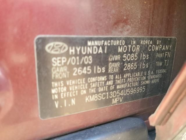 2004 Hyundai Santa FE GLS