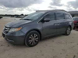 Salvage cars for sale from Copart San Antonio, TX: 2016 Honda Odyssey SE