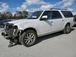 Vehiculos salvage en venta de Copart Spartanburg, SC: 2017 Ford Expedition EL Limited