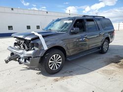 Salvage cars for sale at Farr West, UT auction: 2017 Ford Expedition EL XLT