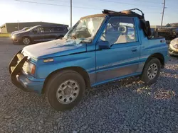 Salvage cars for sale from Copart Tifton, GA: 1992 Suzuki Sidekick JS