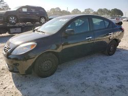 Nissan salvage cars for sale: 2012 Nissan Versa S