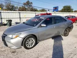 Salvage cars for sale at Walton, KY auction: 2017 Toyota Camry LE