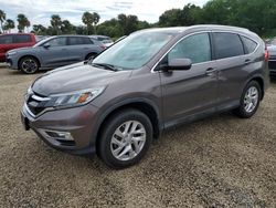 Salvage cars for sale at Riverview, FL auction: 2015 Honda CR-V EXL