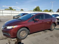 Honda salvage cars for sale: 2015 Honda Civic LX