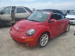 2007 Volkswagen New Beetle Convertible Option Package 2 en venta en Riverview, FL