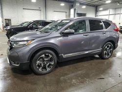 Salvage cars for sale at Ham Lake, MN auction: 2017 Honda CR-V Touring