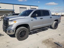 Salvage trucks for sale at Earlington, KY auction: 2015 Toyota Tundra Crewmax SR5