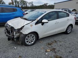 Salvage cars for sale at Spartanburg, SC auction: 2015 KIA Rio LX