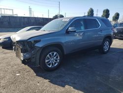 Salvage cars for sale from Copart Wilmington, CA: 2018 Chevrolet Traverse LT