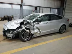 Salvage cars for sale at Mocksville, NC auction: 2017 Ford Fusion Titanium