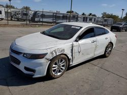 Chevrolet salvage cars for sale: 2018 Chevrolet Malibu LT