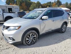 Salvage cars for sale at Mendon, MA auction: 2015 Nissan Rogue S