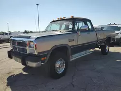 Salvage cars for sale from Copart Chicago: 1993 Dodge W-SERIES W200