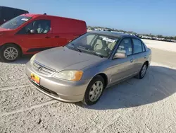 Honda Vehiculos salvage en venta: 2002 Honda Civic EX