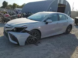 Salvage cars for sale at Wichita, KS auction: 2023 Toyota Camry SE Night Shade