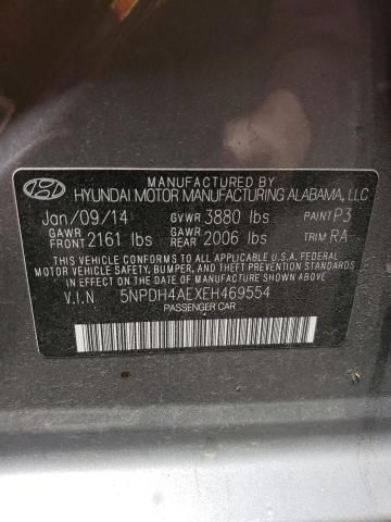 2014 Hyundai Elantra SE