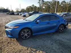 Salvage cars for sale at Savannah, GA auction: 2020 Toyota Camry SE