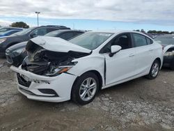 Chevrolet salvage cars for sale: 2017 Chevrolet Cruze LT