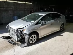 Toyota salvage cars for sale: 2012 Toyota Prius