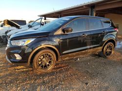 Salvage cars for sale at Tanner, AL auction: 2017 Ford Escape SE