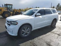 Dodge Durango Vehiculos salvage en venta: 2013 Dodge Durango SXT