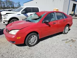 Salvage cars for sale at Spartanburg, SC auction: 2007 Ford Focus ZX4