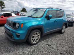 Salvage cars for sale at Riverview, FL auction: 2019 Jeep Renegade Latitude