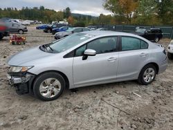 Honda salvage cars for sale: 2014 Honda Civic LX