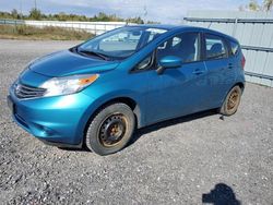 Salvage cars for sale at Ottawa, ON auction: 2016 Nissan Versa Note S