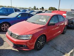 Salvage cars for sale at Indianapolis, IN auction: 2016 Volkswagen Jetta Sport