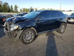 Salvage cars for sale at Portland, OR auction: 2009 Ford Edge Limited