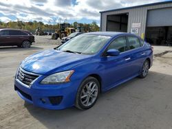 Salvage cars for sale at Duryea, PA auction: 2013 Nissan Sentra S