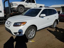 Salvage cars for sale from Copart Brighton, CO: 2010 Hyundai Santa FE Limited