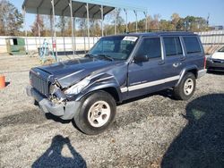 Salvage cars for sale at Spartanburg, SC auction: 2001 Jeep Cherokee Sport