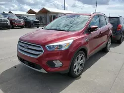 Salvage cars for sale at Riverview, FL auction: 2018 Ford Escape Titanium