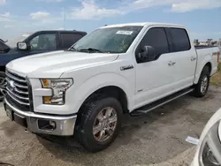 Flood-damaged cars for sale at auction: 2017 Ford F150 Supercrew