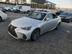 Carros salvage para piezas a la venta en subasta: 2017 Lexus IS 350