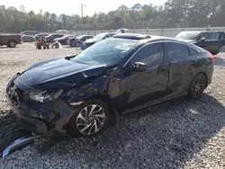 Salvage cars for sale at Ellenwood, GA auction: 2016 Honda Civic EX