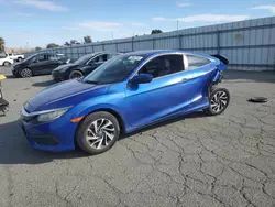 Salvage cars for sale at Martinez, CA auction: 2016 Honda Civic LX