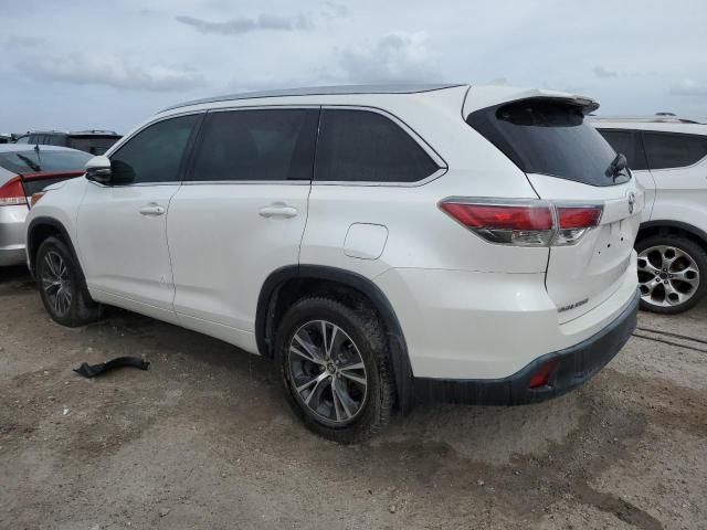 2016 Toyota Highlander XLE